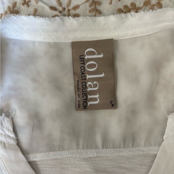Dolan Cream Blouse - Picture 7 of 8
